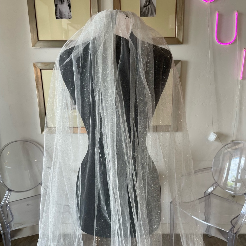 Sparkly GOLD cathedral veil